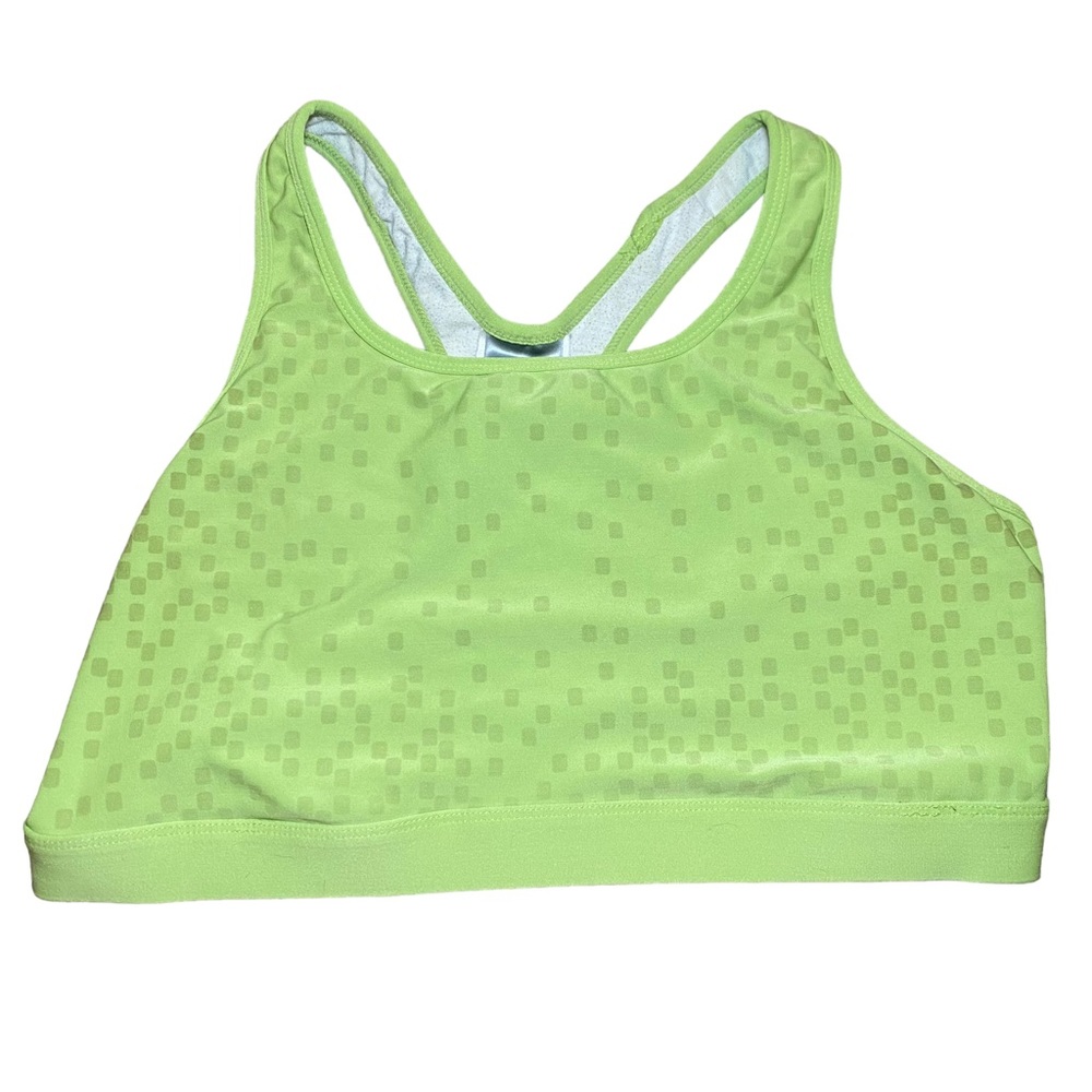 Green XL Nike Dri Fit Sports Bra